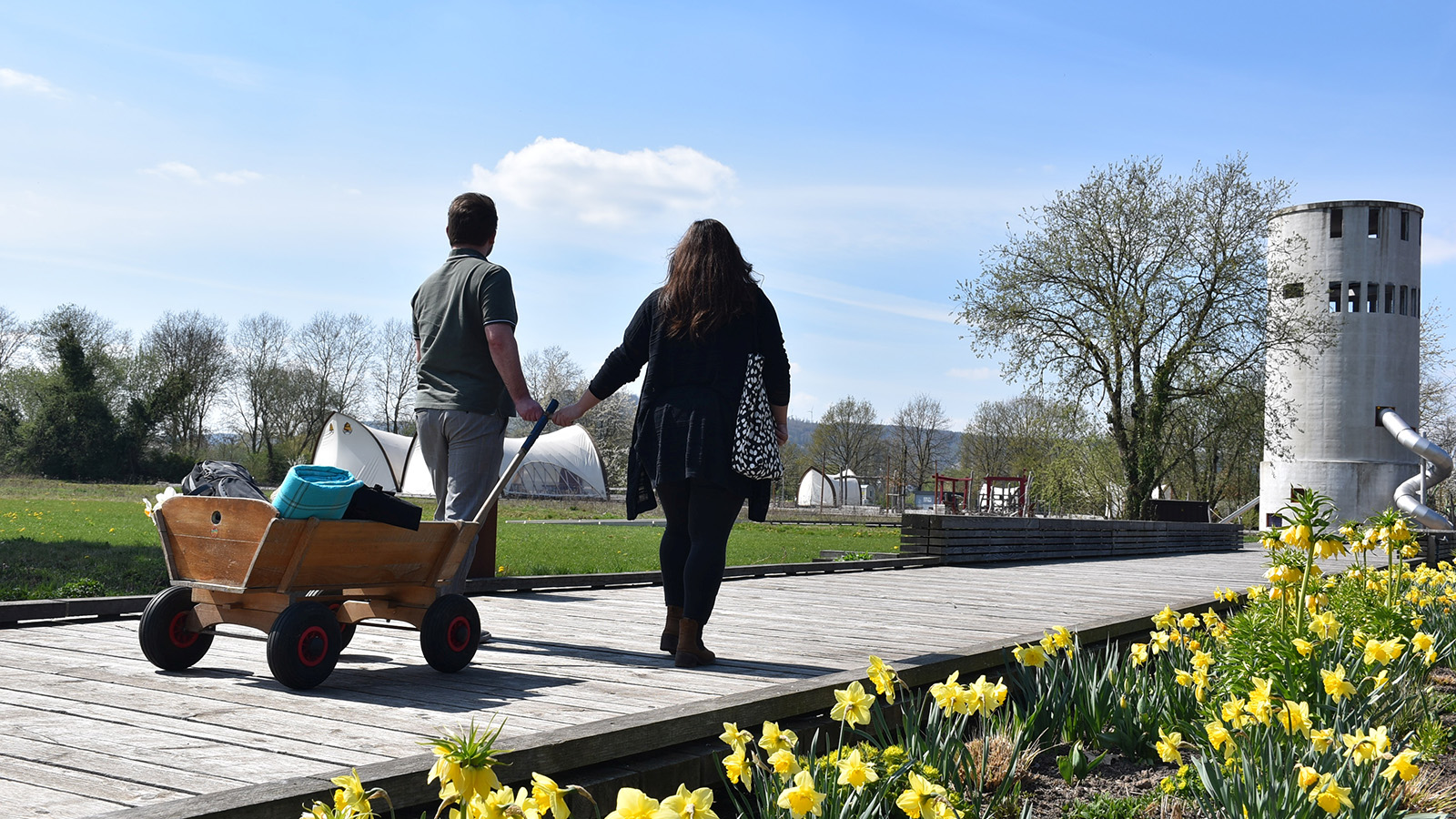 Chilliger Feiertag im Archäologiepark Höxter