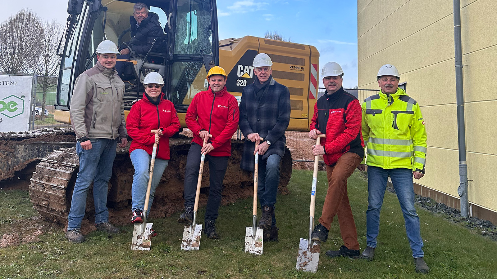 Th. Geyer startet Bauprojekt in Stahle: Spatenstich markiert Ausbau von Produktion und Logistik