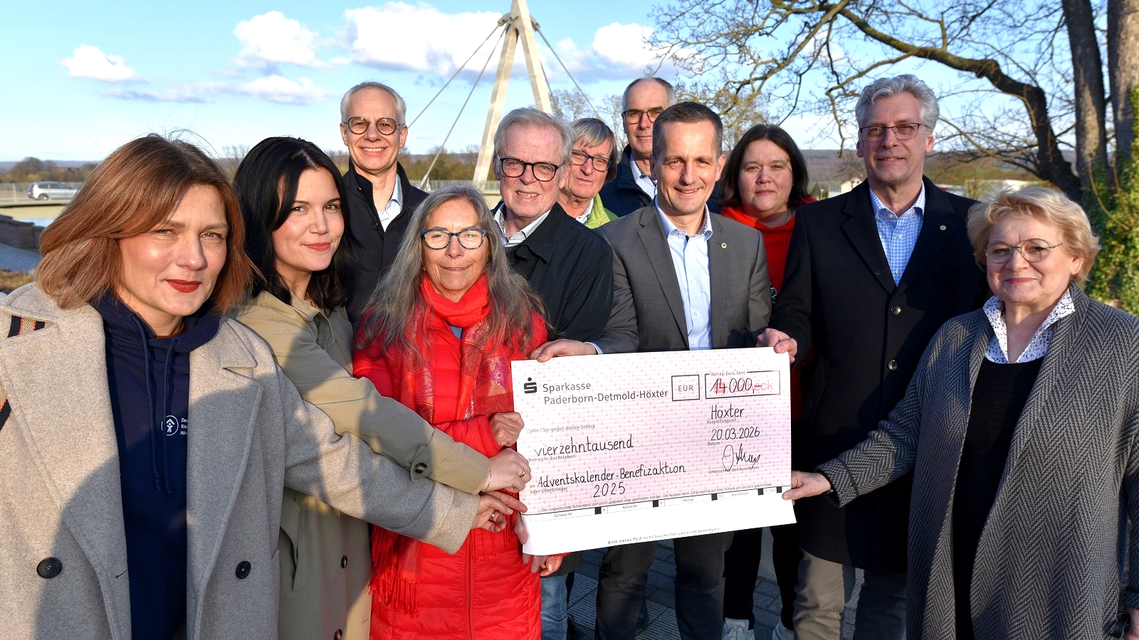 14.000 Euro für den guten Zweck Dank dem Lions-Club Höxter-Corvey