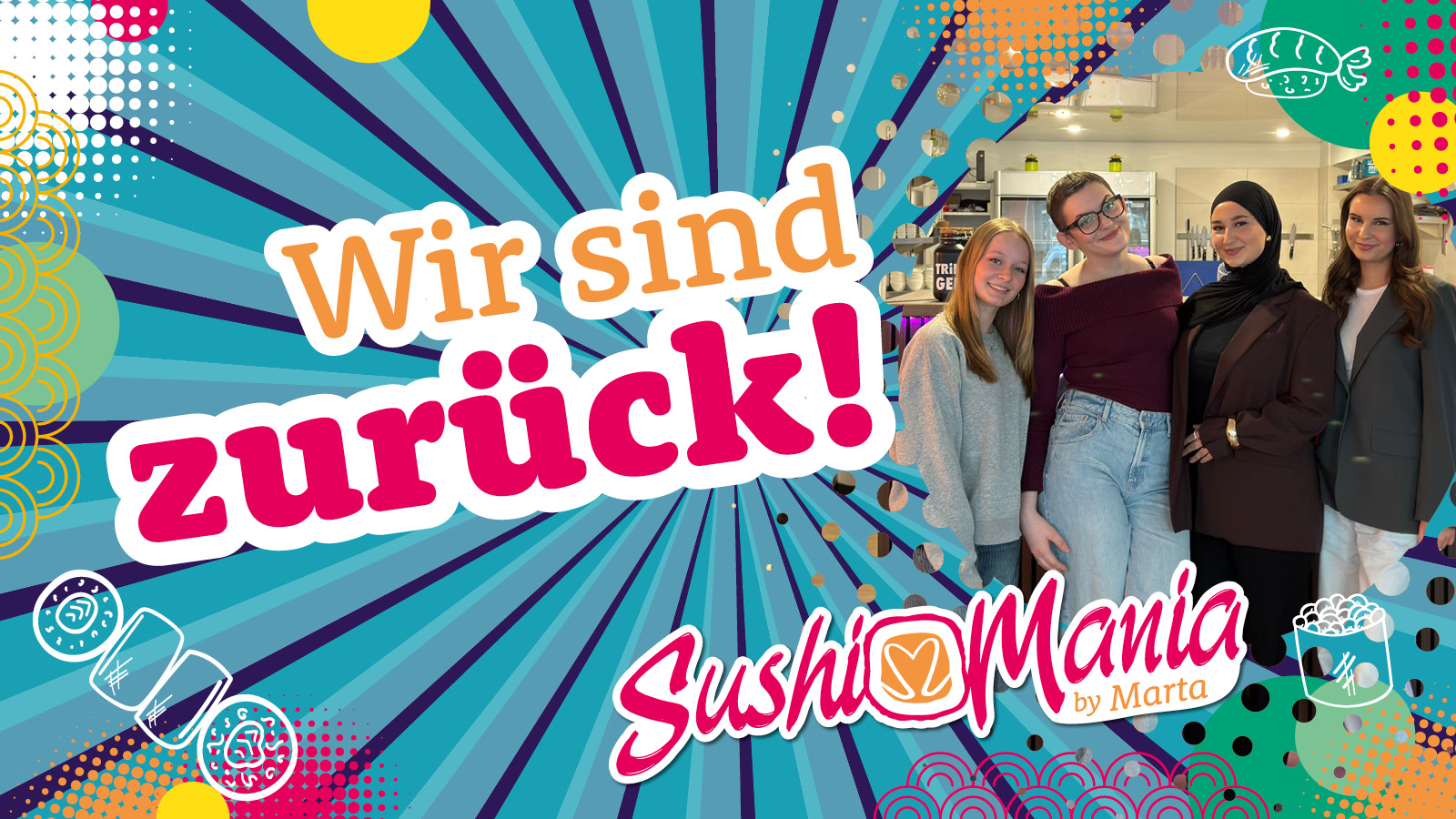 SushiMania by Marta: Eröffnung heute in der Oberbachstraße