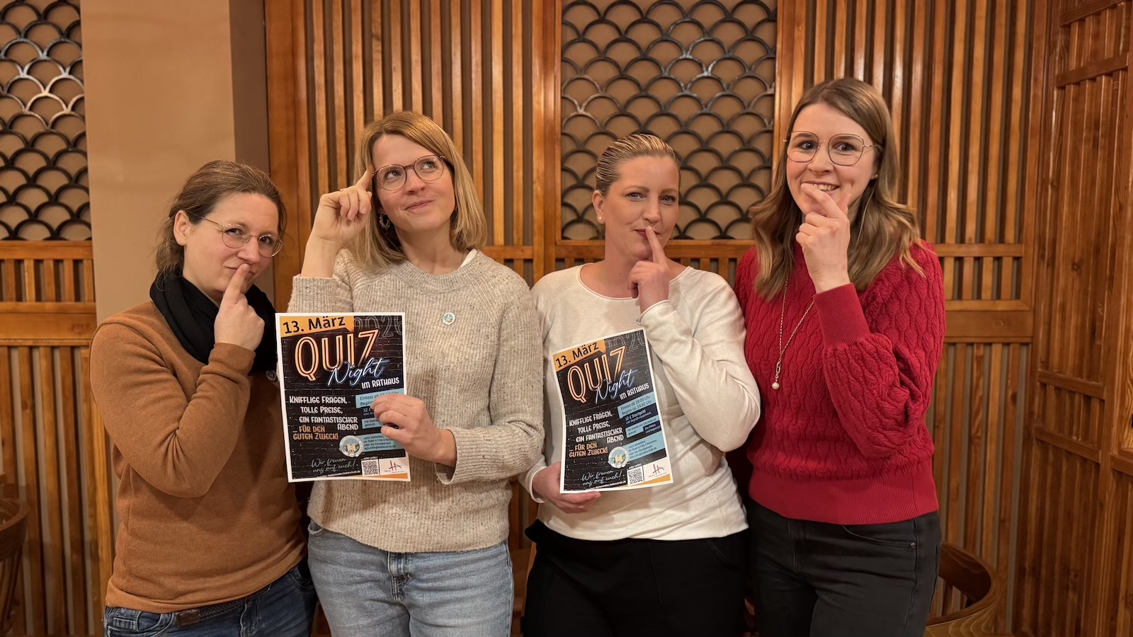 Quiz Night im historischen Rathaus: Rätseln für den guten Zweck