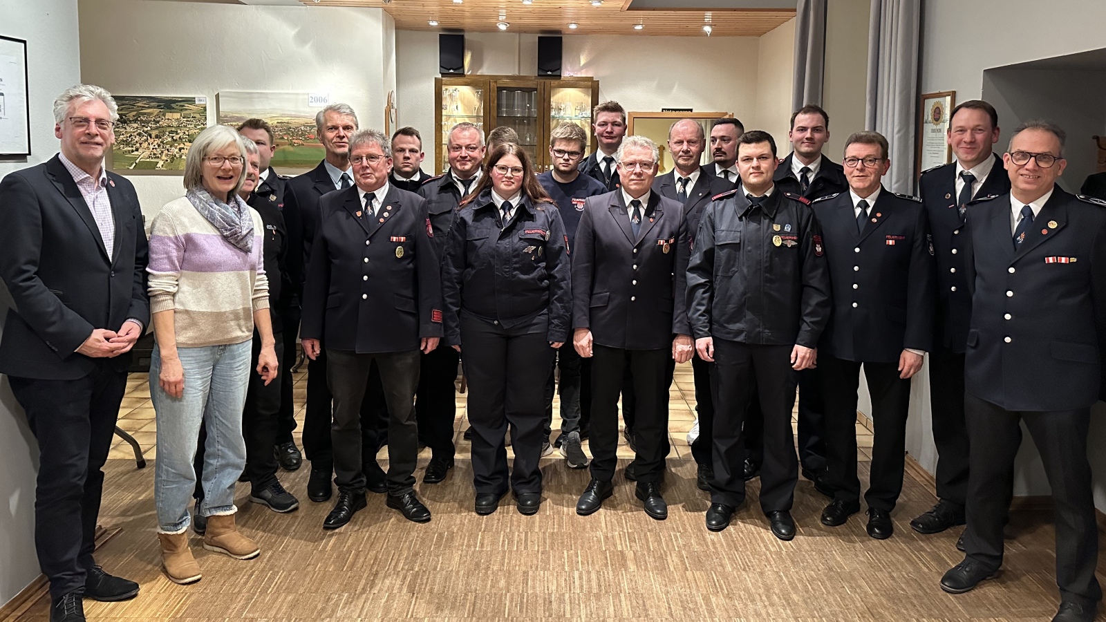 Zahlreiche Ehrungen bei der Löschgruppe Bosseborn – Neues Gerätehaus in Sicht?