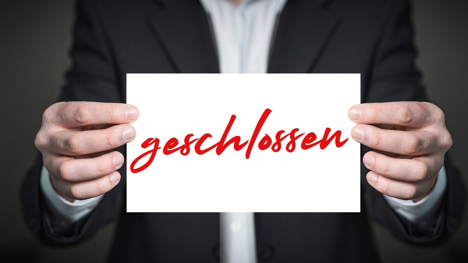 Verwaltung schließt eher